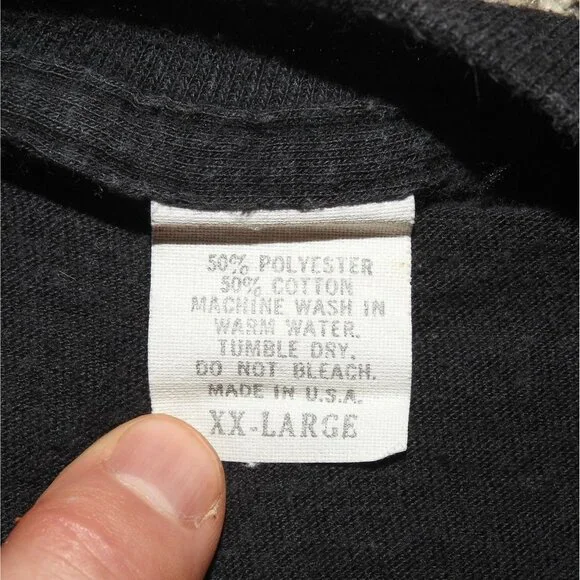 Vintage 1985 Harley-Davidson Eagle 3D Emblem Born to be Wild Single Stitch T-Shi - Picture 4 of 7